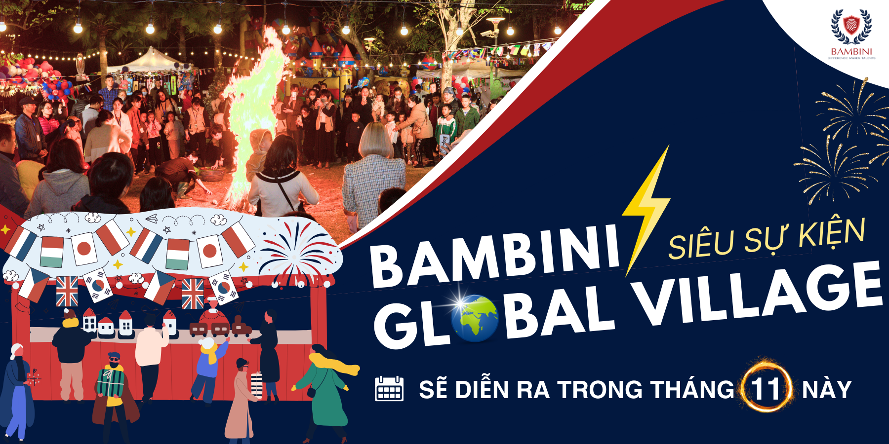 SIÊU SỰ KIỆN BÙNG NỔ NHẤT NĂM 2024 BAMBINI GLOBAL VILLAGE LÀNG QUỐC TẾ 2024