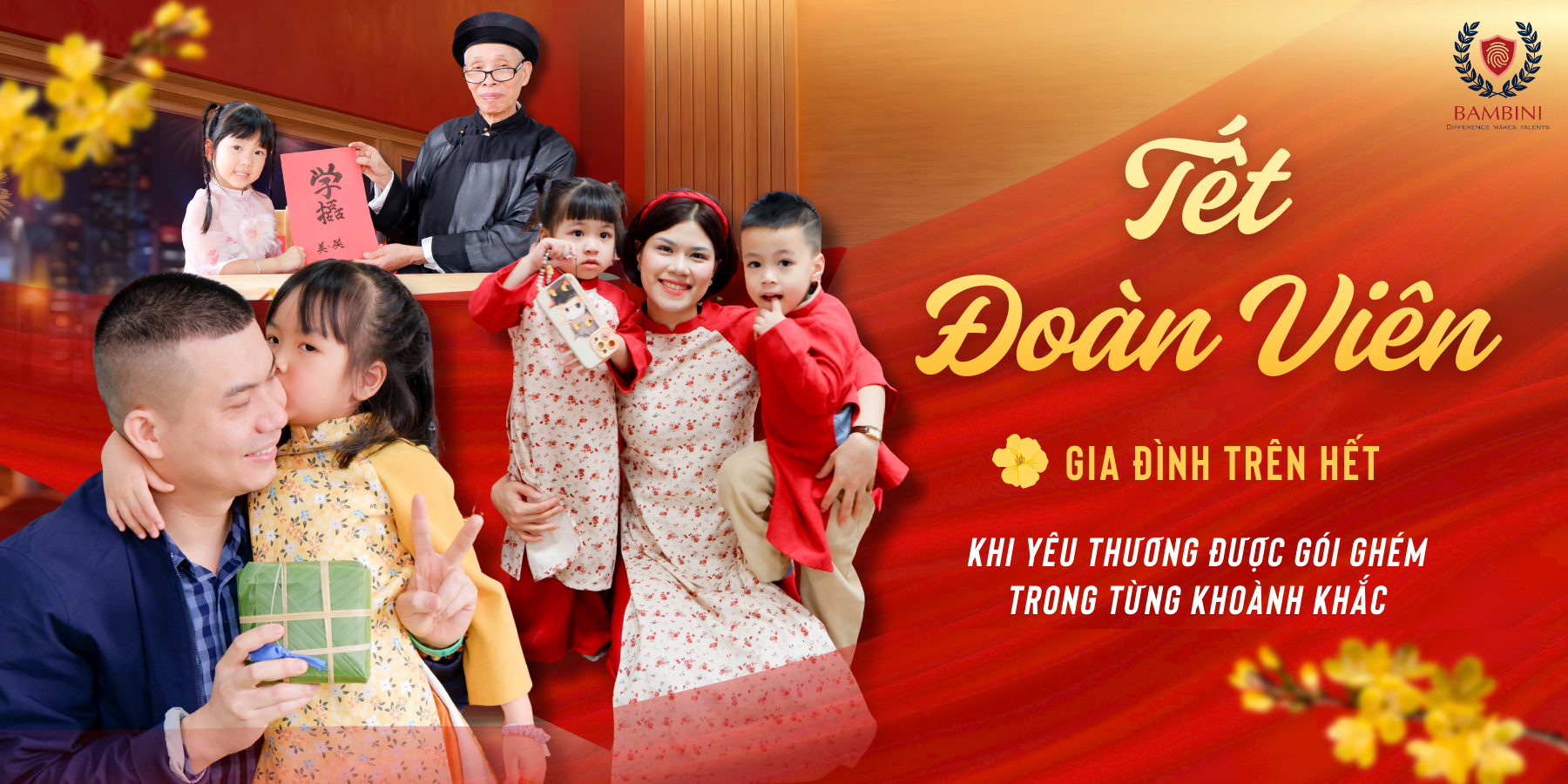 TẾT ĐOÀN VIÊN TẠI BAMBINI